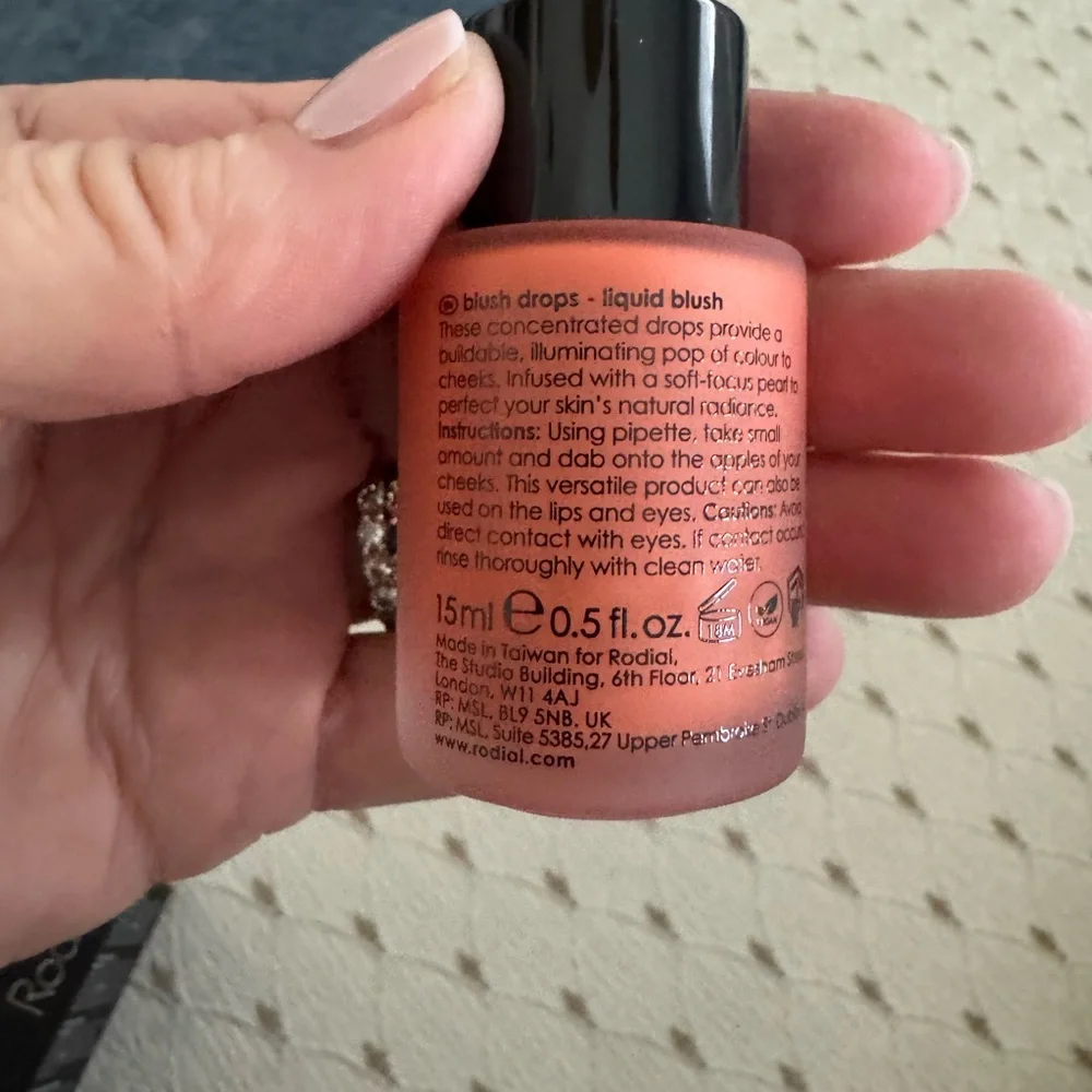 Rodial Apricot Sorbet Blush Drops